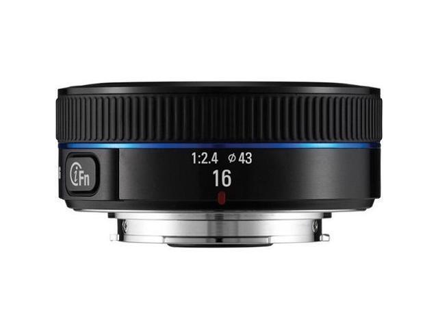 Samsung 16mm f/2.4 (Black) - Standard Bundle