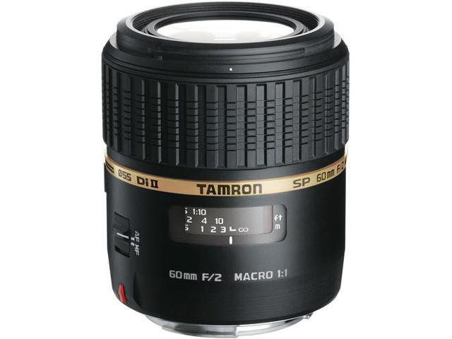 Tamron SP 60mm f/2 Di II 1:1 Macro Lens for Sony A + Essentials