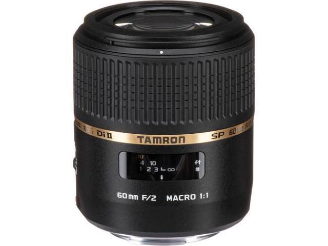 Tamron SP 60mm f/2 Di II 1:1 Macro Lens for Sony A + Essentials