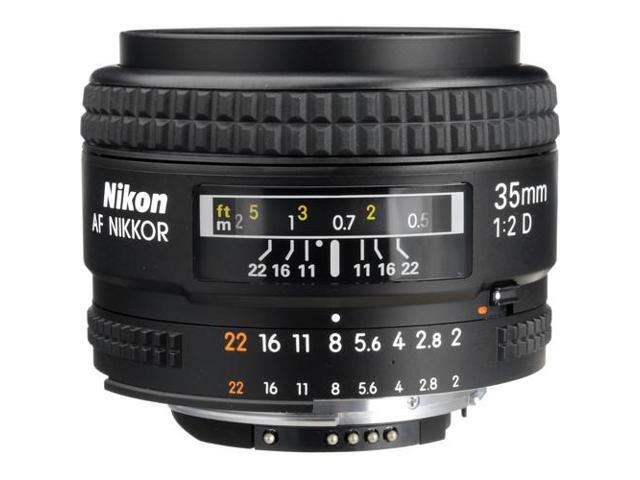 Nikon AF NIKKOR 35mm f/2D Lens Includes Filter Kits and Tripod (Intl Model)