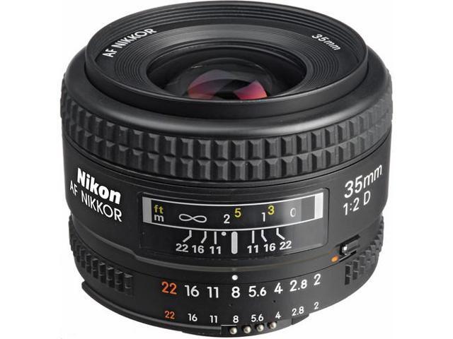 Nikon AF NIKKOR 35mm f/2D Lens Includes Filter Kits and Tripod (Intl Model)