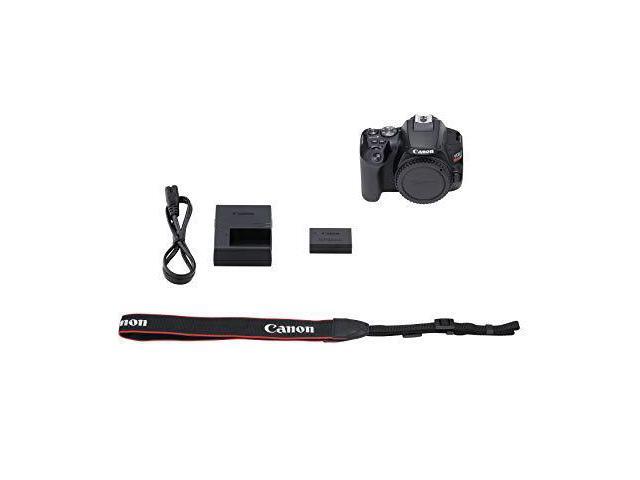 Canon EOS Rebel SL3 DSLR Digital Camera (Black) Body Only (Kit Box)