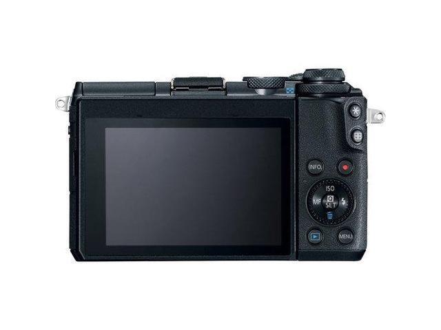 Canon EOS M6 Mirrorless Digital Camera (Body Only, Black) 1724C001 (Intl Model) - Essential Bundle