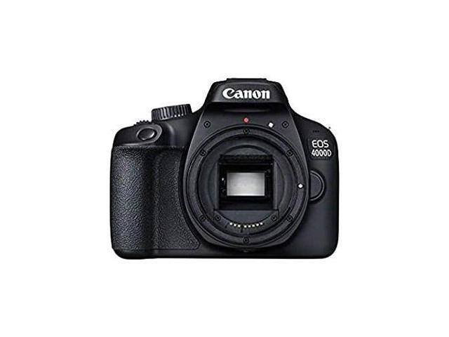 Canon EOS 4000D / Rebel T100 DSLR Camera with 18-55mm Lens Extra Battery Mountain Bundle