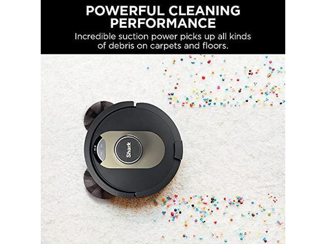 Shark AV2501AE AI Robot Vacuum with XL HEPA Self-Empty Base, Bagless, 60-Day Capacity, LIDAR Navigation, Perfect for Pet Hair, Compatible with...