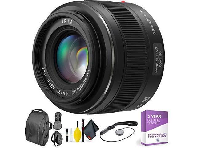 PANASONIC 25MM F/1.4 Lens 62M + Deluxe Lens Cleaning Kit