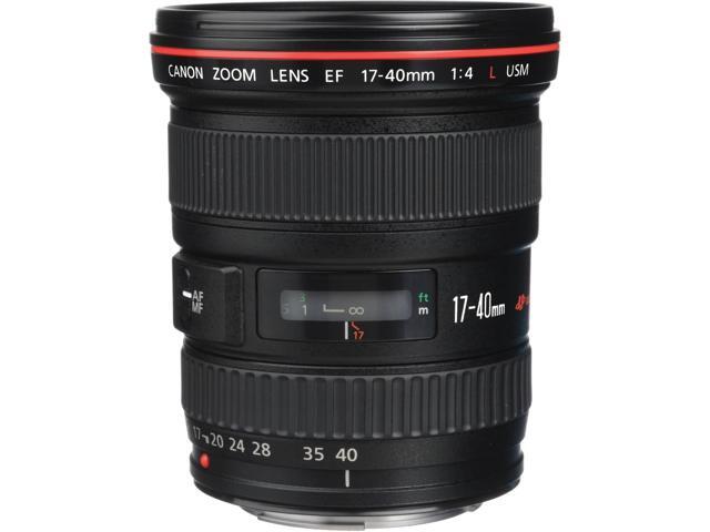 Canon EF 17-40mm f/4L USM Lens (International Model) (No Warranty) Professional Accessory Combo