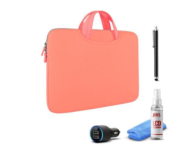 Tablet Essential Accessory Bundle with Rose Gold Sleeve