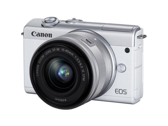 Canon EOS M200 Mirrorless Camera with 15-45mm Lens (3700C009) Filter Bundle