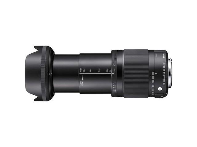 Sigma 18-300mm F3.5-6.3 DC Macro OS HSM (C) for Nikon (DX) Cameras (International Model no Warranty)