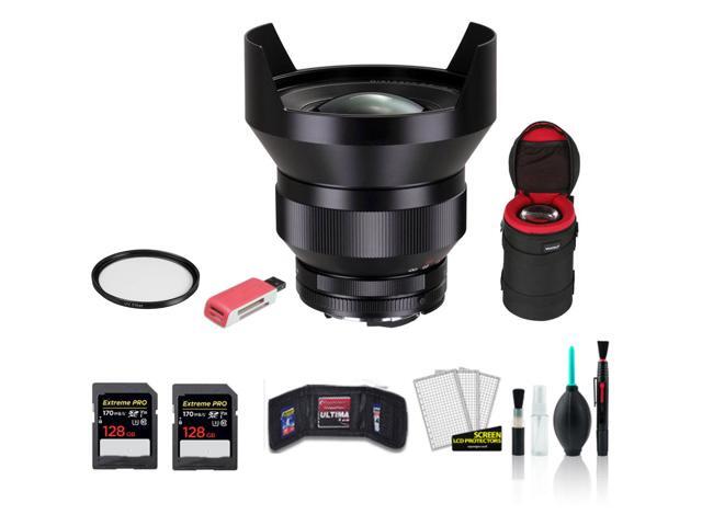 ZEISS Distagon T* 15mm f/2.8 ZF.2 Lens for Nikon F 1964-831 - Kit with 2x 128GB Memory Card