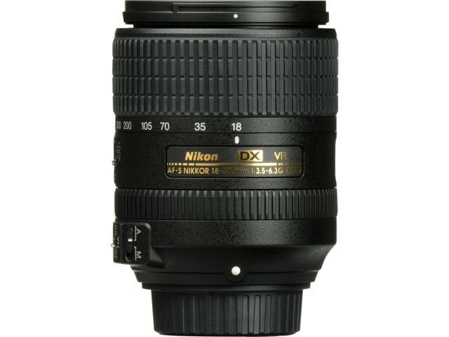 Nikon AF-S DX 18-300mm f/3.5-6.3G ED VR Lens (2216) Intl Model Bundle