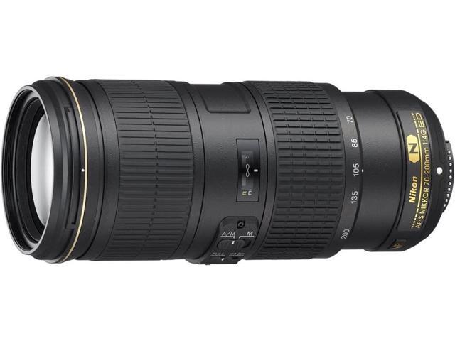 Nikon AF-S 70-200mm f/4G ED VR Telephoto Lens (2202) Intl Model Bundle