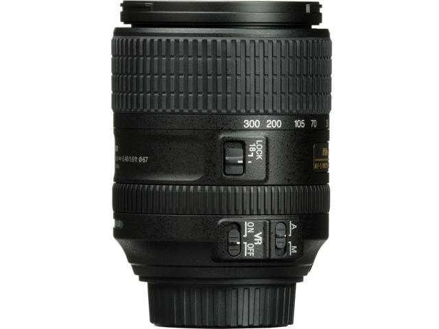 Nikon AF-S DX 18-300mm f/3.5-6.3G ED VR Lens (2216) Intl Model Bundle