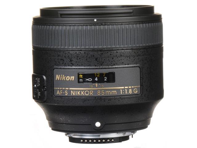 Nikon AF-S 85mm f/1.8G Short Prime Lens (2201) Intl Model Bundle
