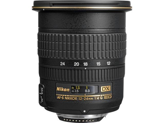 Nikon AF-S DX Zoom-12-24mm f/4G IF-ED Lens (2144) Intl Model Bundle