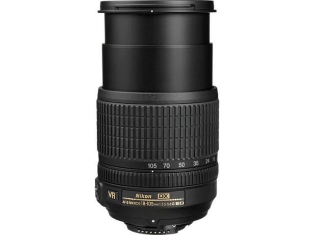 Nikon AF-S DX 18-105mm f/3.5-5.6G ED VR Lens (2179) Intl Model Bundle