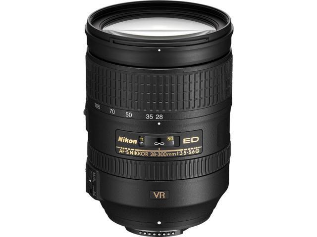 Nikon AF-S 28-300mm f/3.5-5.6G ED VR Lens (2191) Intl Model Bundle