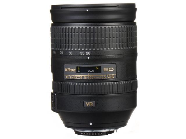 Nikon AF-S 28-300mm f/3.5-5.6G ED VR Lens (2191) Intl Model Bundle