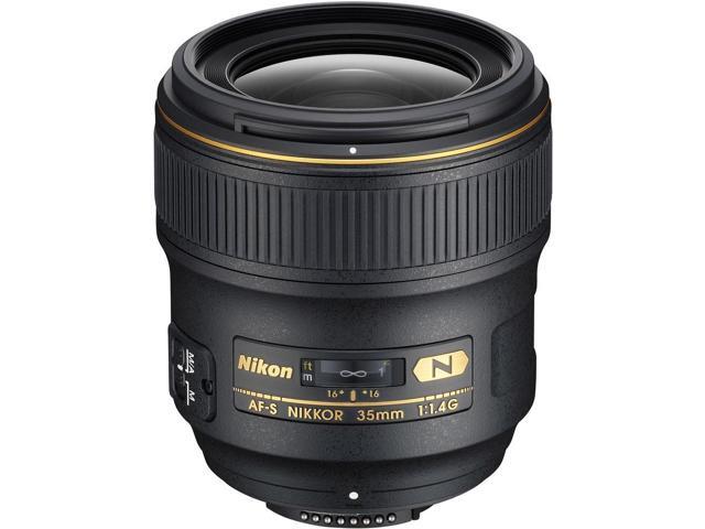 Nikon AF-S 35mm f/1.4G Wide-Angle Prime Lens (2198) Intl Model Bundle