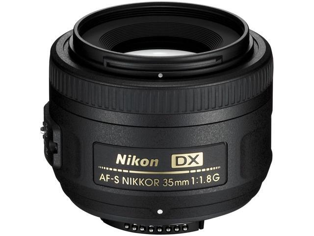 Nikon AF-S DX 35mm f/1.8G Prime Lens (2183) Intl Model Bundle