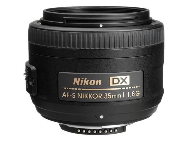 Nikon AF-S DX 35mm f/1.8G Prime Lens (2183) Intl Model Bundle