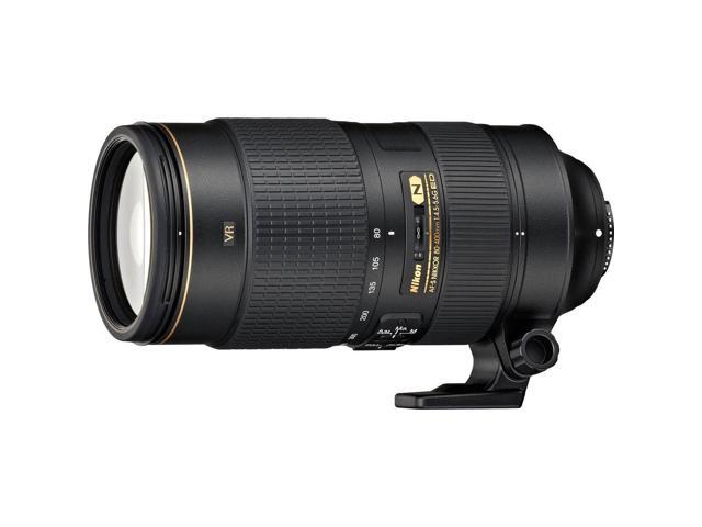 Nikon AF-S 80-400mm f/4.5-5.6G ED VR Lens (2208) Intl Model Bundle