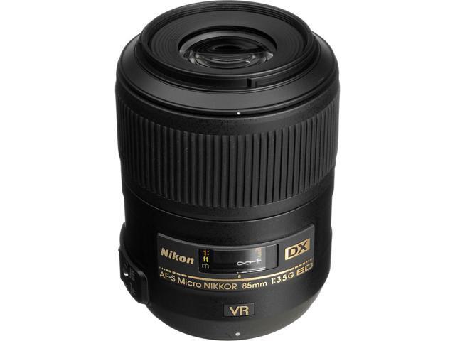 Nikon AF-S DX Micro 85mm f/3.5G ED VR Lens (2190) Intl Model Bundle