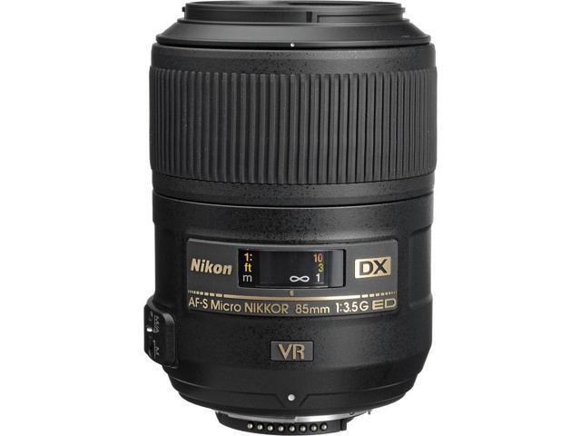 Nikon AF-S DX Micro 85mm f/3.5G ED VR Lens (2190) Intl Model Bundle