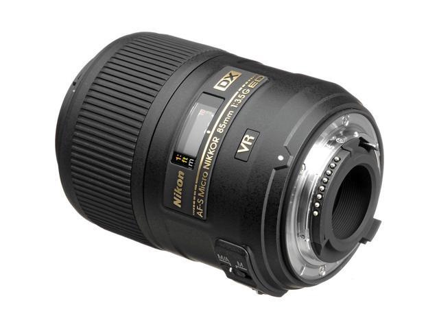 Nikon AF-S DX Micro 85mm f/3.5G ED VR Lens (2190) Intl Model Bundle