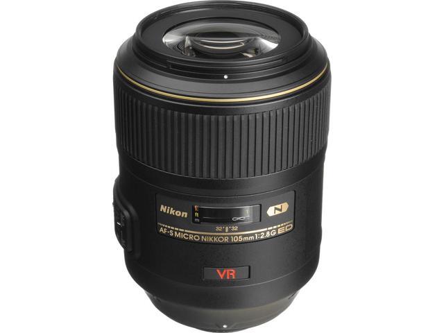 Nikon AF-S VR Micro-105mm f/2.8G IF-ED Lens (2160) Intl Model Bundle