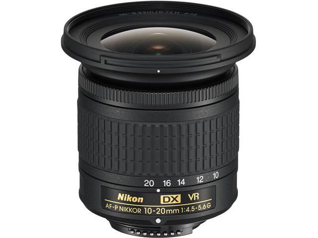 Nikon AF-P DX 10-20mm f/4.5-5.6G VR Lens (20067) Intl Model Bundle