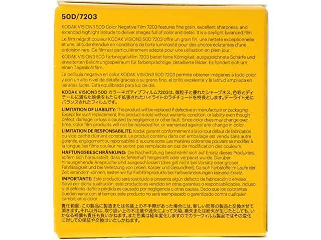 Kodak VISION3 50D/7203 Color Negative Film #1738053