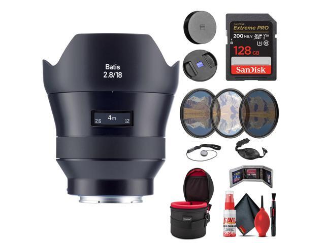 Zeiss Batis 18mm f/2.8 Lens for Sony E Mount (2136-691) + Advanced Kit