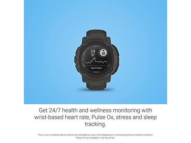 Garmin - Instinct 2 Solar 45 mm Smartwatch Fiber-reinforced Polymer - Graphite - (2022) - image 7
