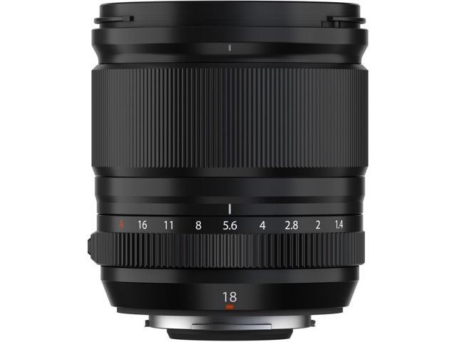 Fujifilm Fujinon XF 18mm f/1.4 R LM WR Prime Lens + 64GB SD Card Bundle