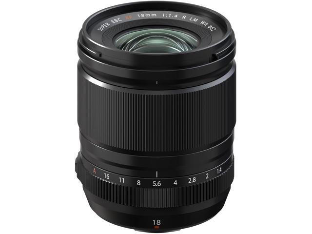 Fujifilm Fujinon XF 18mm f/1.4 R LM WR Prime Lens + 64GB SD Card Bundle
