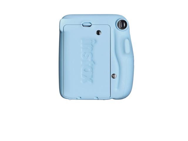 Fujifilm Instax Mini 11 Instant Film Camera (Blue) with 40 White Films