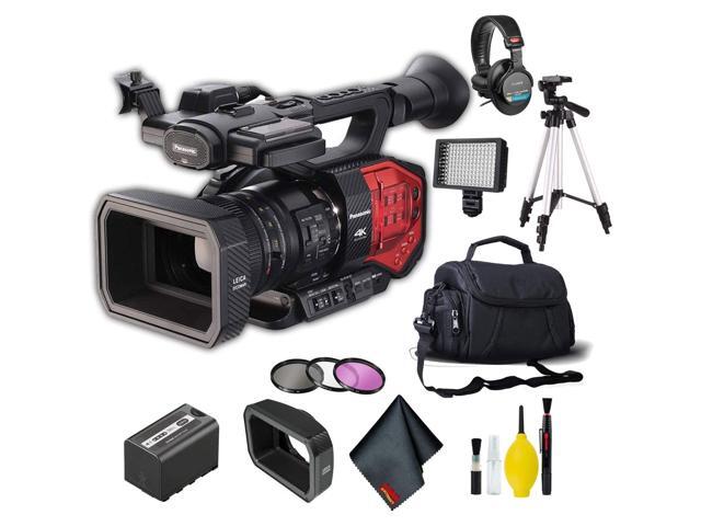 Panasonic AG-DVX200 4K Camcorder with Four Thirds Sensor and Integrated Zoom Lens Pro Bundle