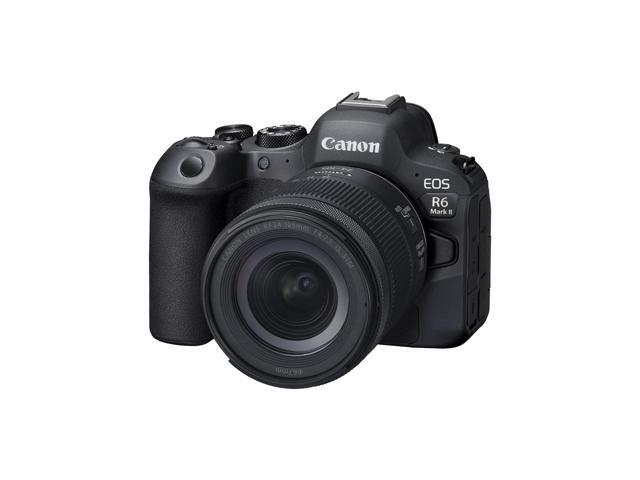 Canon - EOS R6 Mark II Mirrorless Camera with RF24-105mm f/4-7.1 IS STM Lens - Black - image 9
