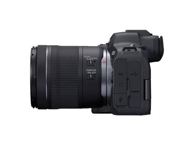 Canon - EOS R6 Mark II Mirrorless Camera with RF24-105mm f/4-7.1 IS STM Lens - Black - image 11