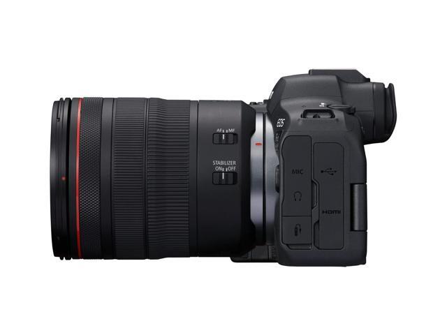 Canon - EOS R6 Mark II Mirrorless Camera with RF24-105mm f/4L IS USM Lens - Black - image 5