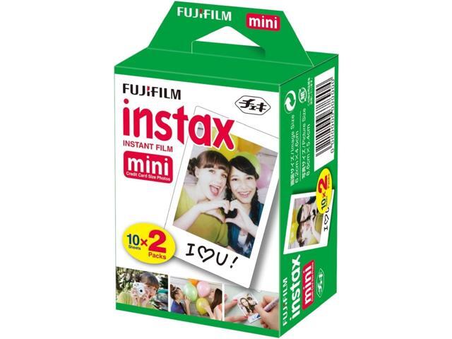 Fujifilm Instax Mini Instant Film, 10 Sheets of 5 Pack x 2 (100 Sheets) - Import