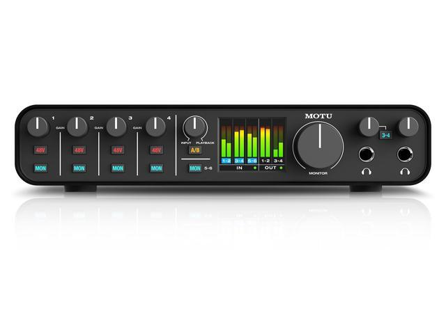 MOTU M6 6x4 USB-C Audio Interface with Studio-Quality Sound