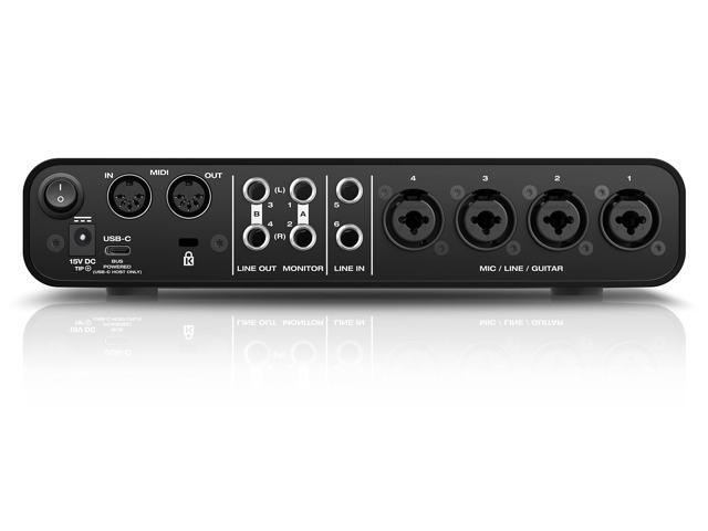 MOTU M6 6x4 USB-C Audio Interface with Studio-Quality Sound