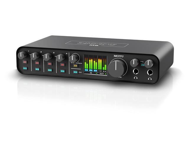 MOTU M6 6x4 USB-C Audio Interface with Studio-Quality Sound