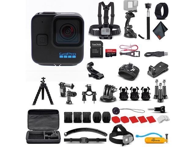 GoPro HERO11Black Mini - Waterproof Action Camera 50 In 1 Accessory Bundle + More