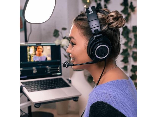 Audio-Technica ATH-M50xSTS-USB StreamSet Streaming Headset