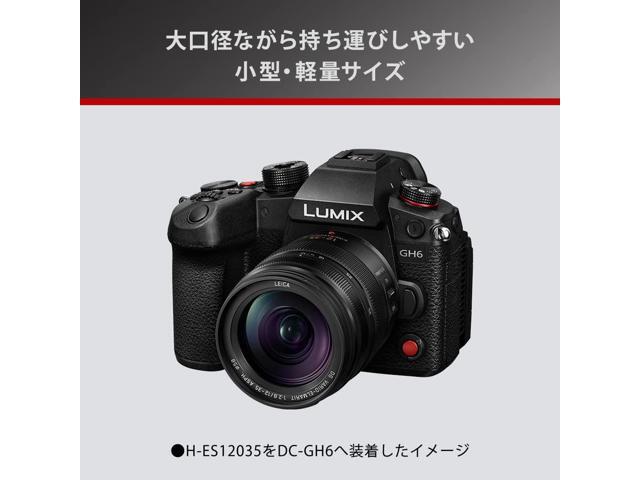 Panasonic H-ES12035 Leica DG Vario-ELMARIT 12-35mm/F2.8 ASPH./Power O. I.S. G Series Zoom Lens Micro Four Thirds Japan Import