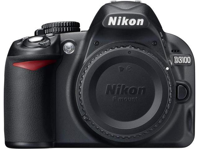 Photos - Camera Nikon D3100 14.2MP DX-Format DSLR Digital  Body Only  - (Bl (No Lens)